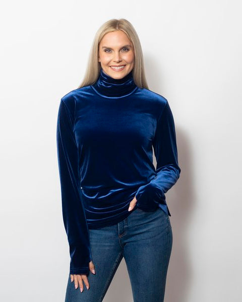 Snoskins Plushtech Velvet Turtleneck 11636-24F – IBHANA