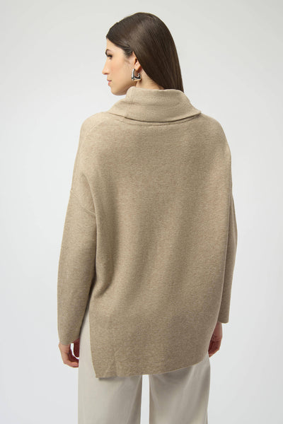 Joseph Ribkoff. Sweater Knit Asymmetrical Pullover 253913 – IBHANA