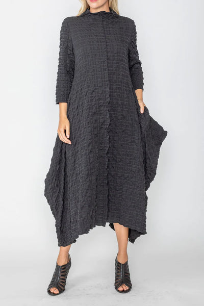 IC Collection Bubble Check Dress Style 3856D – IBHANA