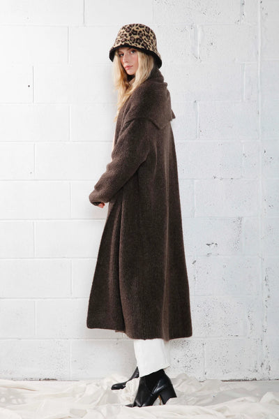 LOOK BY M Wide Shawl Collared Cardigan SM8704 – IBHANA