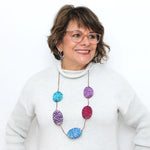 Sylca Multi Purple Felicity Necklace Style BP20N11