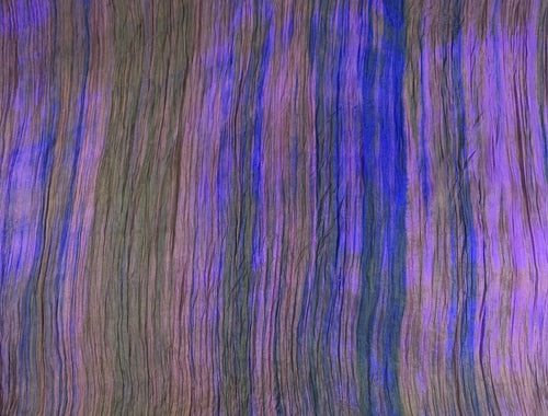 Lua Watercolor Silk Scarf SC1000 #393 Purple & Olive
