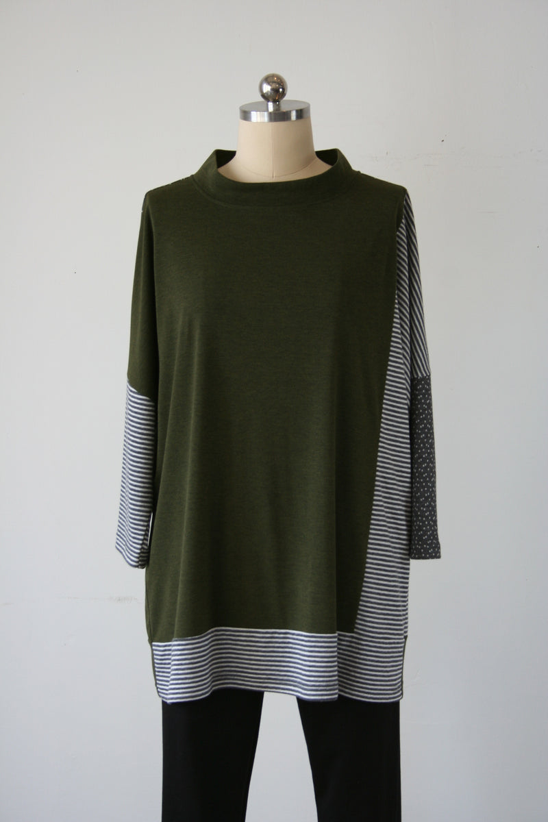 Christopher Calvin Top 1640 Olive