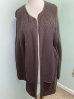 FINAL SALE - Marble Cotton Sweater Cardigan 4289