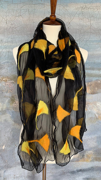 POMEGRANATE MOON WARM Feather Scarf main image 0