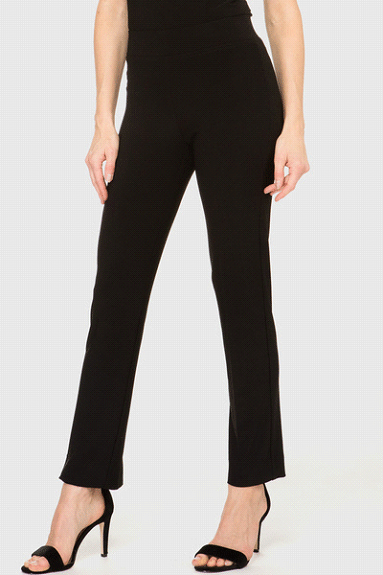 Begin with a basic black pant: