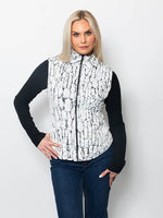 Snoskins Blister Sweater Knit Zip Vest 80703-F25