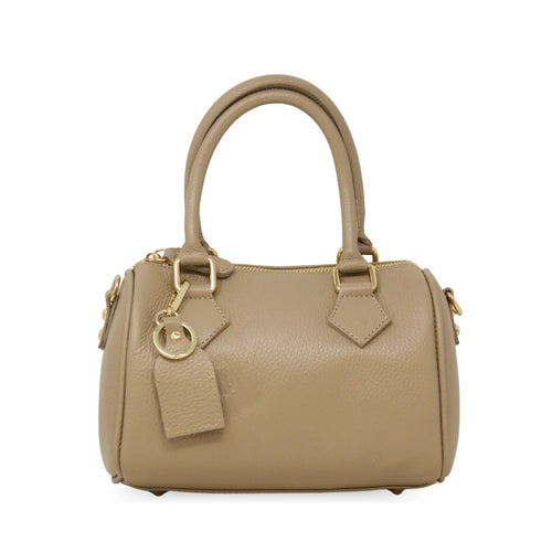 Germán Fuentes GF13225 Genuine Italian Leather Small Tote & Crossbody bag