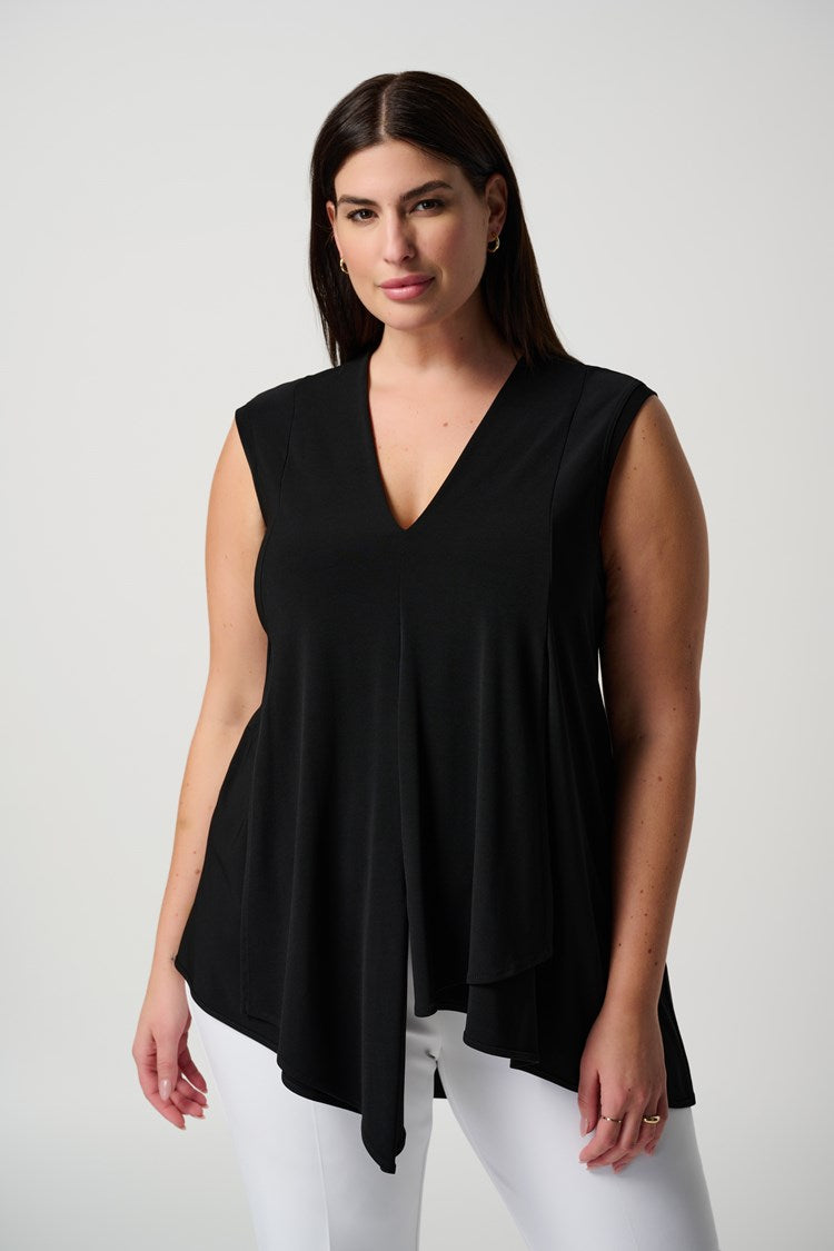 Joseph Ribkoff Sleeveless V-Neck Tunic Style 161060TT