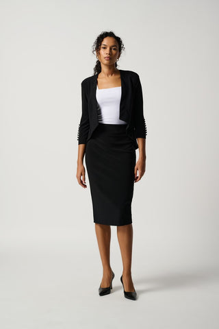 Classic Long Pencil Skirt 163083TT