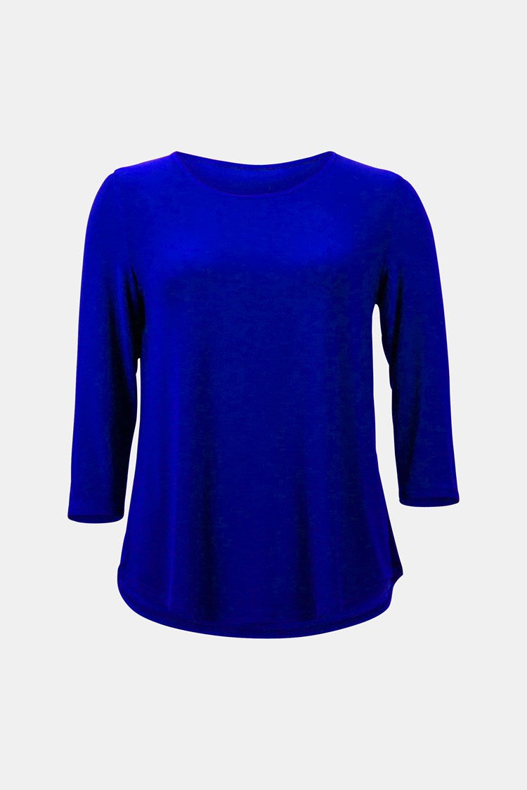 Joseph Ribkoff Classic Three - – IBHANA T-Shirt Seasonal Colors Quarter Sleeve
