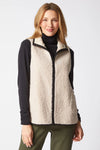 Habitat Reversable Sherpa/Faux Suede Vest