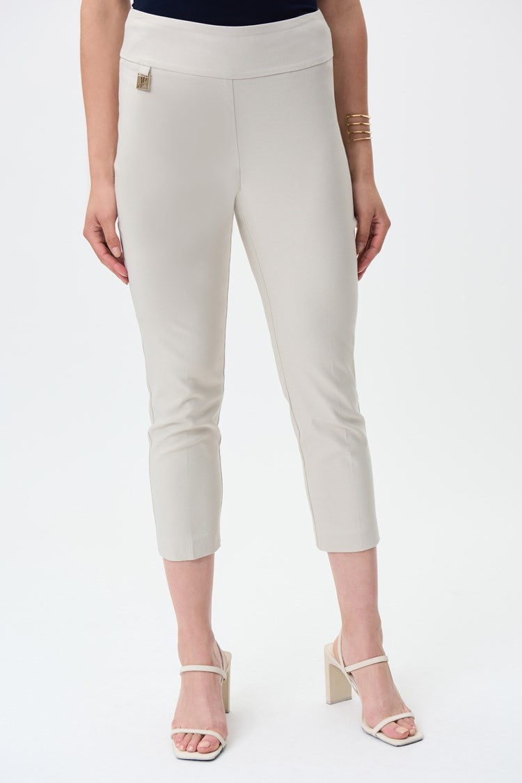 Joseph Ribkoff Microtwill Capri Pants Style 231033 – IBHANA