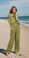 Vanite Two-Piece set Pea Green, Light Grey 2023