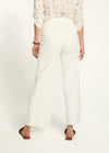 FDJ Olivia Wide Ankle Denim, Ivory
