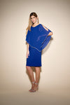 Joseph Ribkoff Layered Dress With Cape Overlay Style 223762TT
