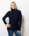 Snoskins Printed Dreamcatcher Drape Neck top 22721-F25