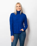 Snoskins Printed Dreamcatcher Drape Neck top 22721-F25