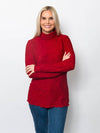 Snoskins Printed Dreamcatcher Drape Neck top 22721-F25