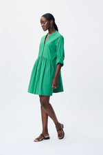 Joseph Ribkoff Tiered Front Placket Dress Style 231148