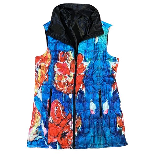 UBU Reversible Quilted Zip Vest Style 23201APS