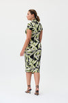 Joseph Ribkoff Tropical Print Cap Sleeve Dress Style 232040