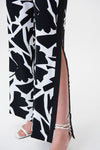 Joseph Ribkoff Woven Abstract Print Wide-Leg Pants Style 232046