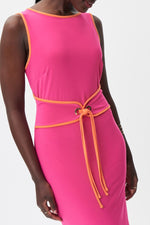 Joseph Ribkoff Silky Knit Dress With Obi Belt Style 232226