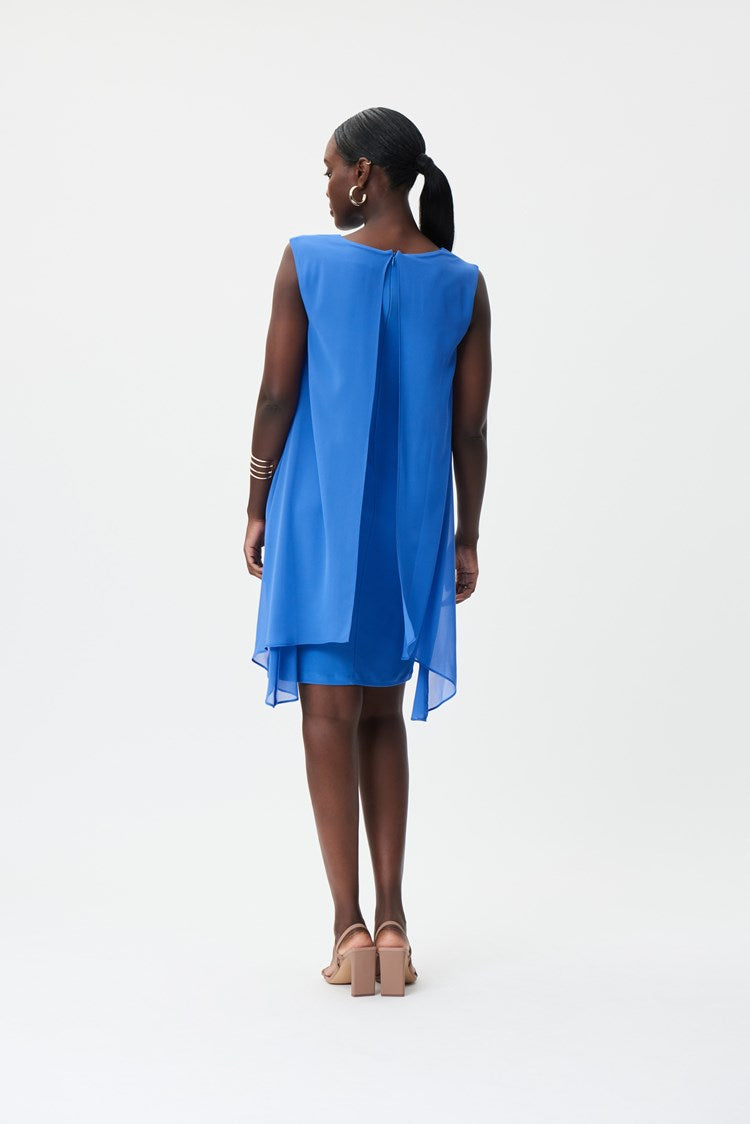 Joseph Ribkoff Sleeveless Layered Dress Style 232237