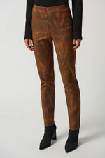Joseph Ribkoff Slim-Fit Houndstooth Pants Style 233000