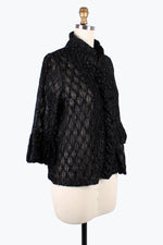 Damee Sparkling Ogee Ruffle jacket 2397-Gld