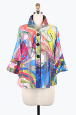 Damee Watercolor Lace Net Jacket 2401-MLT