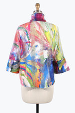 Damee Watercolor Lace Net Jacket 2401-MLT