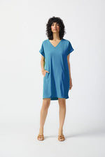 Joseph Ribkoff Stretch Woven Straight Dress 241129