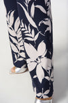 Joseph Ribkoff Floral Print Silky Knit Pull-On Pants 241199-24S