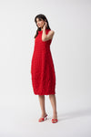 Joseph Ribkoff | Textured Woven Sleeveless Cocoon Dress 241204S25 - S25