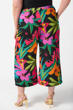 Joseph RibkoffGauze Tropical Print Culotte Pants 242211