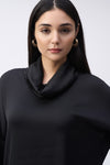 Joseph Ribkoff Satin Cowl Collar Top 243189