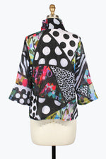 Damee 2439-MLT S25 Collage Art Jacket