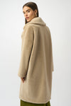 Joseph Ribkoff |    Faux Fur Straight Coat 243902F25