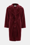 Joseph Ribkoff |    Faux Fur Straight Coat 243902F25