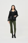 Joseph Ribkoff Sweater Knit Zipped Jacket 243933