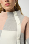 Joseph Ribkoff | Plaid Jacquard Sweater Knit Top 243948F25