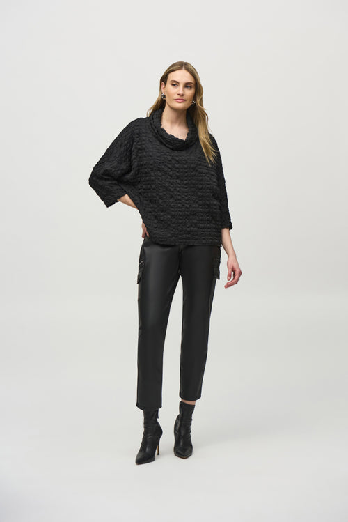 Joseph Ribkoff Woven Jacquard Boxy Top 244069