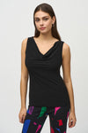 Joseph Ribkoff Silky Knit Cowl Neck Camisole 244241