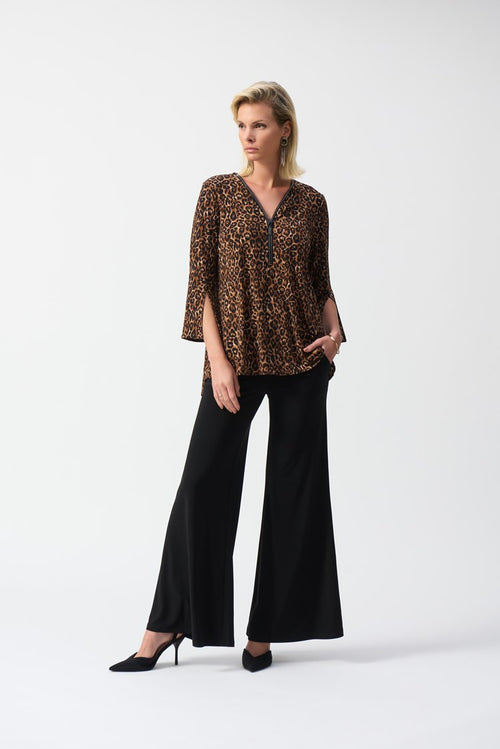 Joseph Ribkoff Animal Print Fit and Flare Tunic F244252