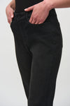 Joseph Ribkoff Classic Flared Denim Pants with Rhinestone Detail 244949