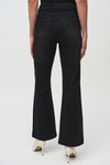 Joseph Ribkoff Classic Flared Denim Pants with Rhinestone Detail 244949