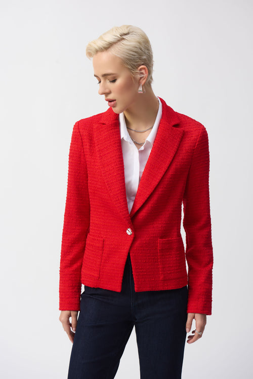 Joseph Ribkoff  Bouclé Fitted Blazer 251239