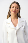 Joseph Ribkoff | Foiled Faux Suede Swing Jacket 251908 - S25